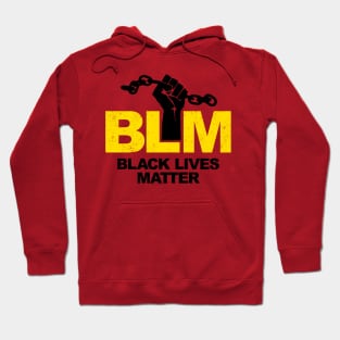 Black Lives Matter 2 (for Red Shirts) Hoodie